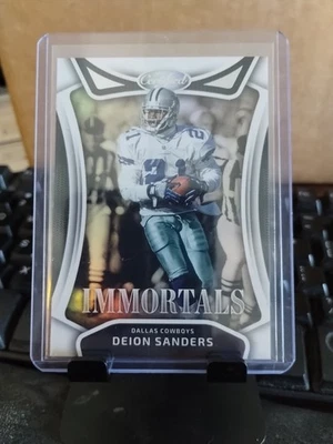 Espejo Immortals Deion Sanders #120 2025 certificado Panini  Foto 1 de 4