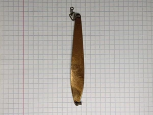 Fishing lure 95mm brass 16g vintage USSR - Picture 1 of 2