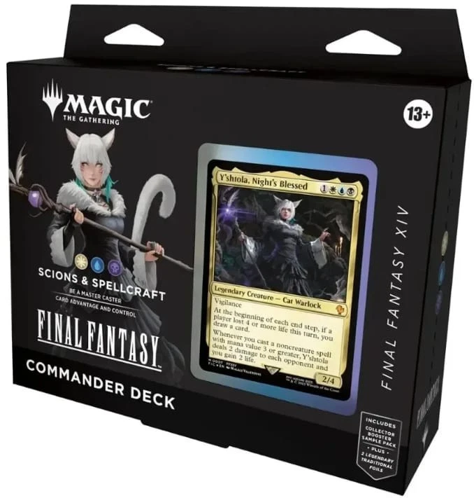 Magic Mazzo Commander Scions & Spellcraft Final Fantasy 14 Inglese ENG Esper - Immagine 1 di 1