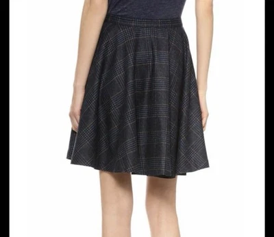 Новый с Ярлыками Joie M шерсти Ivanna клетку Flare мини Skater синий черный темно Academia Рекомендуемая розничная цена производителя 238 - Изображение 1 из 4