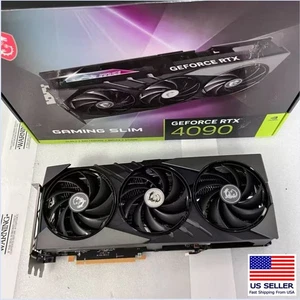 MSI RTX 4090 GAMING SLIM GPU Model (No Core & VRAM) With Box (For Parts） - Picture 1 of 5