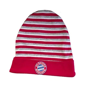 FC Bayern München Baby Mütze Stripes - Bild 1 von 6
