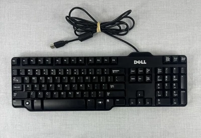 DELL Wired Keyboard ~ USB ~ Model L100 ~ SK8115 ~ OEM - Image 1 of 3