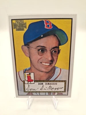 2001 Topps Archives Reserve #22 Dom DiMaggio Boston Red Sox 1952 Reprint Card NM - Image 1 of 2