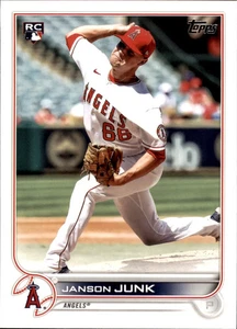 2022 Topps Series 2 Janson Junk RC #594 Los Angeles Angels - Picture 1 of 1