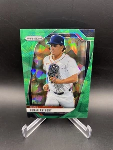 Béisbol Panini Prizm 2025 - Roman Anthony Green Ice Prizm #266 Boston Red Sox - Imagen 1 de 2