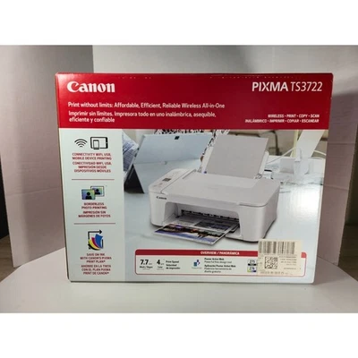 PIXMA TS3722 Wireless All-in-One Home Printer with Scanner and Copier - Image 1 of 3