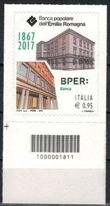 ITALY 2017 Banca Popolare dell'Emilia Romagna (color variety) CB 1811 ais - Picture 1 of 1