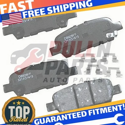 Pastillas de freno de cerámica Carquest GNAD1415 para Nissan/Infiniti 09-25 Foto 1 de 2