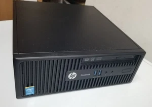 HP ProDesk 400 G2.5 4GB Ram, 500GB HDD WIN10 DVD i3-4170 - Afbeelding 1 van 4