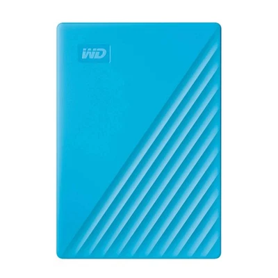Western Digital WD Portable Hard Drive, 6TB, USB 3.0, Blue, My Passport Encrypti - Image 1 of 4