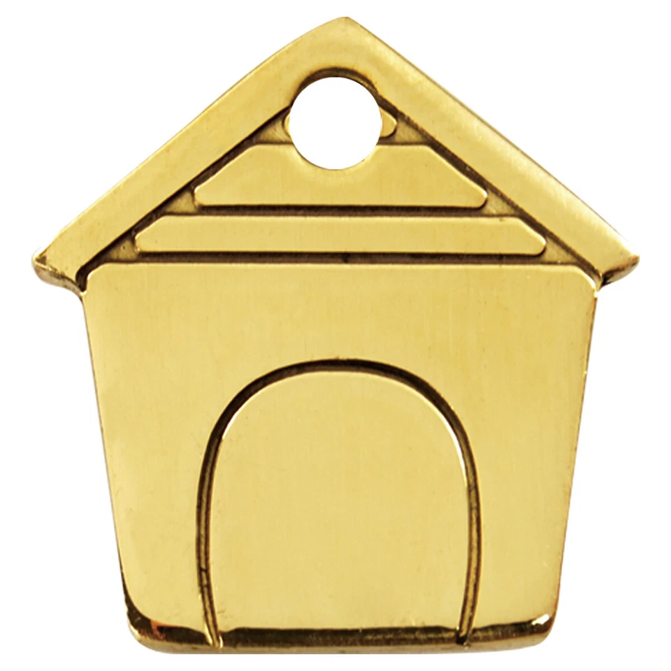 RedDingo Targa per Cane Ottone Incisione Cuccia Personalisierbar S/M/L - Immagine 1 di 1