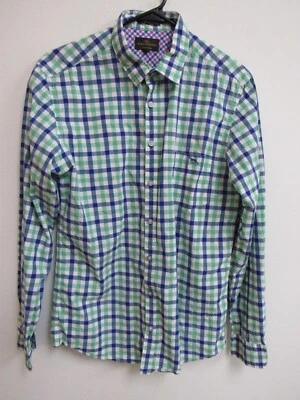 Camisa Rodd and Gunn Sports Fit multicolorida xadrez manga longa com botões pequena - Imagem 1 de 4