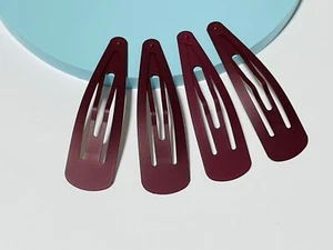 Metal Snap Hair Clips 7cm Large Barrettes & Hair Slides for Women Bendies Acce.. - Picture 1 of 51