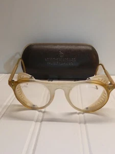 Vintage AO Sicherheitsbrille mit Etui - Bild 1 von 7