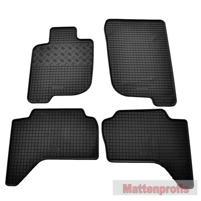 MP rubber mats rubber floor mats suitable for Mitsubishi L200 from 2005 - 2014 - Image 1 of 4