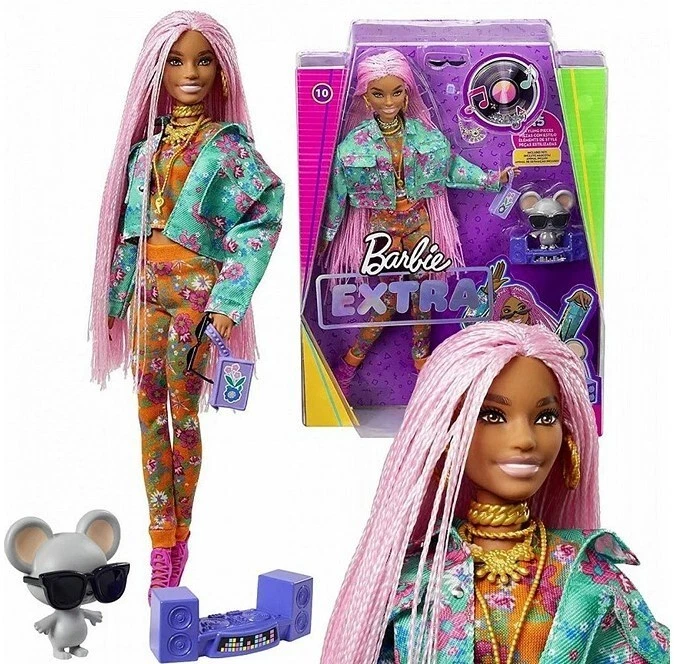 Barbie Extra Doll Ass. Grn27 Mattel Toys