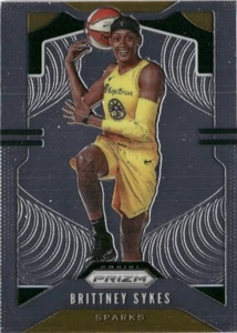 2020-21 Panini Prizm WNBA Brittney Sykes Los Angeles Sparks #42 - Picture 1 of 2