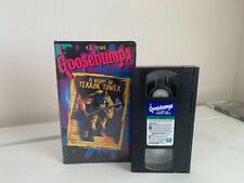 Goosebumps" A Night in Terror Tower " VHS Tape with Clamshell Case