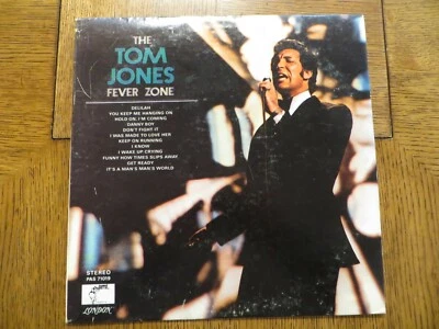 Tom Jones – The Tom Jones Fever Zone - 1968 - Parrot PAS 71019 Vinyl LP VG+/VG+! Foto 1 de 4