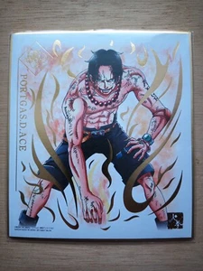 Portgas UNA PIEZA. Tarjeta D. Ace Shikishi BANDAI HECHA EN JAPÓN De Japón - Imagen 1 de 10