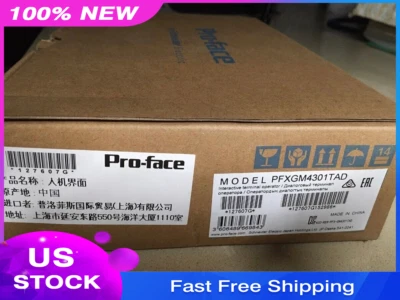 PFXGM4301TAD New PRO-FACE Touch Panel Proface PFXGM4301TAD Expedited Shipping - Image 1 of 2