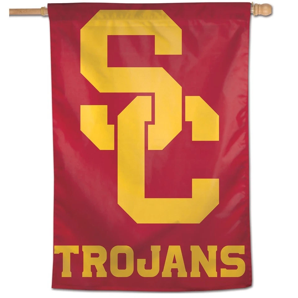 USC TROJANS "SC" 28"X40" BANNER FLAG BRAND NEW WINCRAFT 👀 - Image 1 of 1