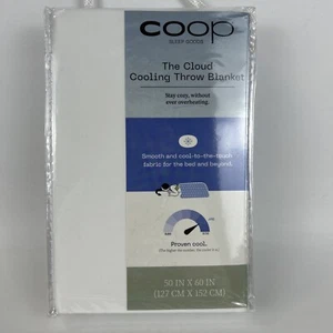 The Cloud Cooling Throw Blanket - Coop Sleep Goods 50" X 60" - Picture 1 of 4