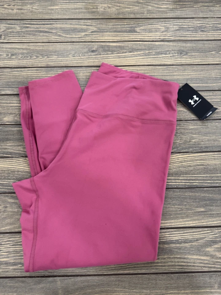 NEW Under Armour UA Motion High Rise Pink Ankle Length Leggings Womens 2X - Image 1 of 4