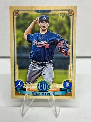 2019 Topps Gypsy Queen Card #202 Kyle Wright RC Atlanta Braves - Image 1 of 2
