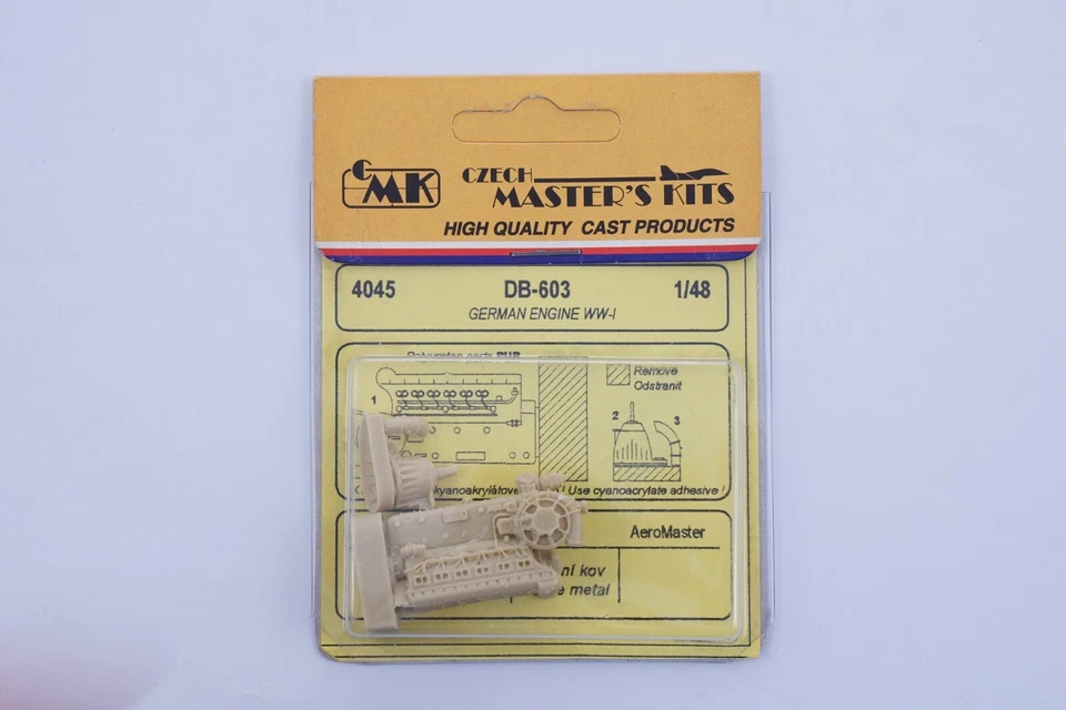 CMK German Daimler Benz DB-603 WWII Engine Set 1:48 4045 modellismo - Immagine 1 di 1