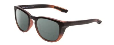 Coyote Offshore Unisex Polarized BI-FOCAL Sunglasses in Matte Black & Brown 53mm - Image 1 of 4