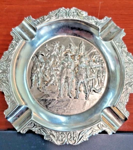 Vintage Steel Pilgrim Ashtray Estate item - Picture 1 of 3
