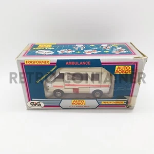 TRANSFORMERS G1 - Ambulance Ratchet Takara Diaclone n. 9 Trasformer GIG Italy - Picture 1 of 10