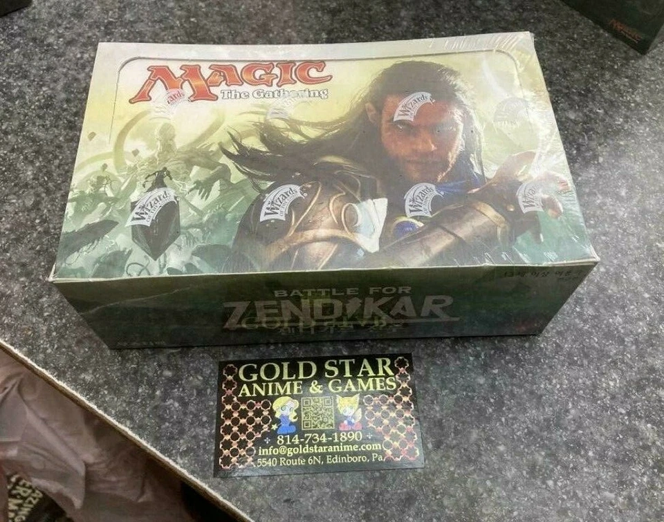 Sealed Booster Box of 36 Packs Magic The Gathering 	Korean Battle For Zendikar - Image 1 of 3