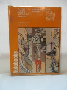 Libros automáticos (701) Audi 70/75/80/Super 90 - 1969 - 76 - Manual del taller del propietario 580 - Imagen 1 de 7