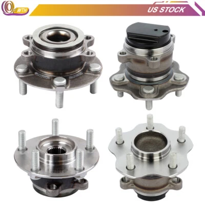 4 передних задних подшипника ступицы колеса полного привода для Nissan Rogue 2008-09 2010 2011 2012 2013 годов выпуска - Изображение 1 из 4