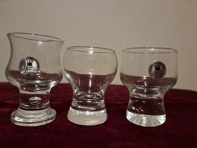 3 vasos de bar Crown Corning vintage, base retro, hechos en Australia  Foto 1 de 4