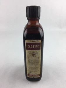 Pharmacy Medicine Bottle Cas-Evac 1 Pint Parke Davis & Co 8" - Picture 1 of 5