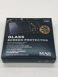 Protecteur d'écran LCD pour appareil photo MAS pour Canon 70D - Photo 1 sur 3