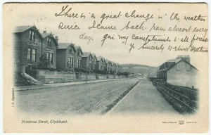 MONTROSE STREET, CLYDEBANK - Dunbartonshire Postcard (P958) - Picture 1 of 2