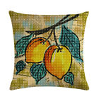 18" Decorative Cojines Fall Throw Pillow Covers Fruit Grape Rustic Cushion Case 