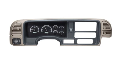 Chevrolet C1500 1995-2000 Dakota Digital GMC cara negra luz blanca en stock Foto 1 de 4