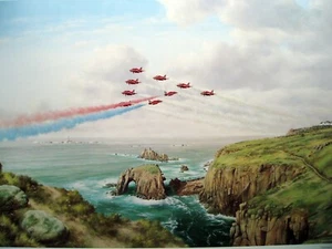 Geoffrey R Herickx - The Goose The Red Arrows - Print Only Ltd Edit No 185/500 - Picture 1 of 12