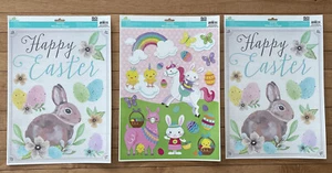 Easter Window Clings Lot of 3 Sheets NEW - Picture 1 of 3