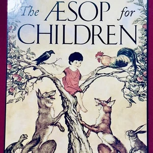 The Aesop for Children Illustrated Milo Winter 1947 Hardcover Fables Short Story - Picture 1 of 6