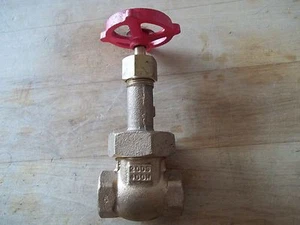 NEU Milwaukee 1174 1/2" NPT KLASSE 200 SCHWERLAST BRONZE ABSPERRSCHIEBER - Bild 1 von 5
