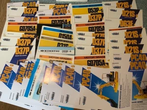 65 KOMATSU VANGUARD Equipo de Construcción Folleto EXCAVADORA NIVELADORA MÁS - Imagen 1 de 4