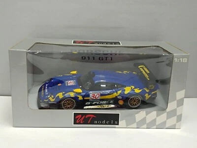 Porsche 911 GT1 Wallinder - Greasley - Lister 1997 UT Models 1:18 Nuovo 1/18 - Immagine 1 di 4