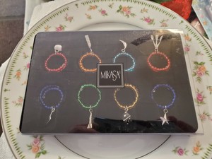 Mikasa Stemware Charms Set of 8 New In Box